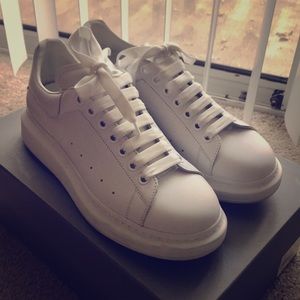 Alexander McQueen White Oversized Sneaker